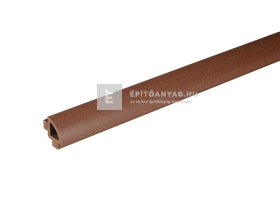 Márkamix Bergdeck WPC sarokprofil natúr felület, gesztenye,2,40 m/szál, 32 mm x 32mm Márkamix Bergdeck WPC sarokprofil natúr felület, gesztenye,2,40 m/szál, 32 mm x 32mm