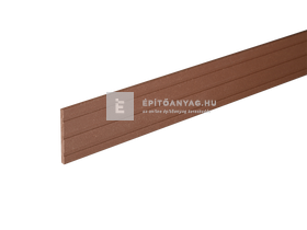 Márkamix Bergdeck WPC takaróprofil natúr felület, gesztenye,2,40 m/szál, 60 mm magas Márkamix Bergdeck WPC takaróprofil natúr felület, gesztenye,2,40 m/szál, 60 mm magas