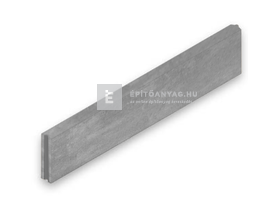 újHÁZ Kerti szegély grafit árnyalt 5x20x100 cm újHÁZ Kerti szegély grafit árnyalt 5x20x100 cm