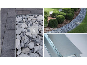 GreenTech horganyzott acél ágyásszegély 144x17 cm GreenTech horganyzott acél ágyásszegély 144x17 cm