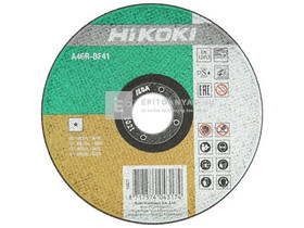 Hikoki vágótárcsa inox 115x1,6 mm Hikoki vágótárcsa inox 115x1,6 mm