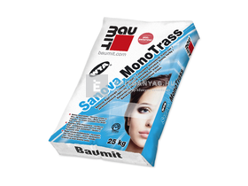 Baumit Sanova MonoTrass egyrétegű trassz vakolat fehér 25 kg Baumit Sanova MonoTrass egyrétegű trassz vakolat fehér 25 kg