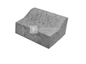 KK Kavics K Szegélykő kopogóréteg nélkül szürke 25x10/15x30 cm KK Kavics K Szegélykő kopogóréteg nélkül szürke 25x10/15x30 cm
