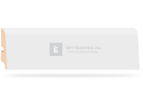 Béta-Floor K301 fehér P85 laminált padló szegélyléc 2,5 m Béta-Floor K301 fehér P85 laminált padló szegélyléc 2,5 m