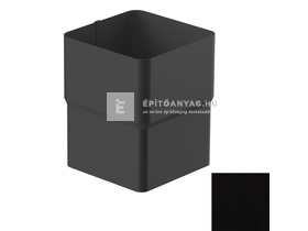 Galeco STAL2 szögletes 080 fekete karmantyú Galeco STAL2 szögletes 080 fekete karmantyú