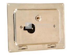 Kéményajtó rozsdamentes 12x18 cm Kéményajtó rozsdamentes 12x18 cm