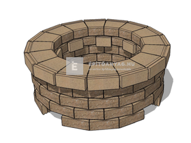 KK Kavics Lisszabon Kerti sütő avar KK Kavics Lisszabon Kerti sütő avar