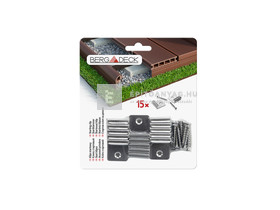 Márkamix Bergdeck WPC start klipsz csomag, 15 db start klipsz+rozsdamentes csavar Márkamix Bergdeck WPC start klipsz csomag, 15 db start klipsz+rozsdamentes csavar