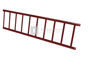 Leier Hófogórács festett téglavörös 20x150 cm Leier Hófogórács festett téglavörös 20x150 cm