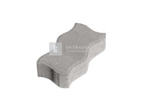 Leier Serpentino Térkő szürke 24x12 cm 6 cm (350 db/rkl) Leier Serpentino Térkő szürke 24x12 cm 6 cm (350 db/rkl)