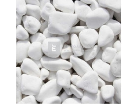 Scherf márvány díszkavics thassos fehér 15-25 mm 25 kg