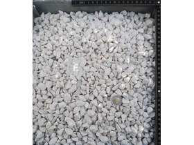Scherf márványzúzalék mattfehér 8-12 mm, 1000 kg