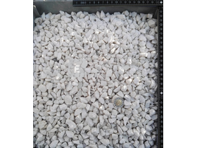 Scherf márványzúzalék mattfehér 8-12 mm, 25 kg