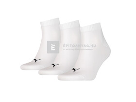 Magic Tools Puma unisex zokni 3 pár/csomag 43-46 fehér Magic Tools Puma unisex zokni 3 pár/csomag 43-46 fehér
