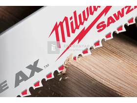 Milwaukee szablyafűrészlapok 300/5/3,2 mm Bimetál, Co 5 db Milwaukee szablyafűrészlapok 300/5/3,2 mm Bimetál, Co 5 db