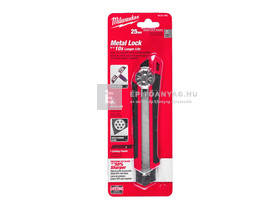 Milwaukee törhető pengés kés 7 szelvényes 25 mm Milwaukee törhető pengés kés 7 szelvényes 25 mm