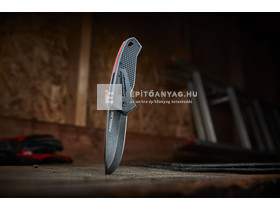 Milwaukee összecsukható kés, sima élű, d2 acél, fekete Milwaukee összecsukható kés, sima élű, d2 acél, fekete