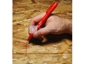 Milwaukee Inkzall jelölő filc vékony tartós hegyű piros Milwaukee Inkzall jelölő filc vékony tartós hegyű piros