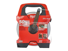 Milwaukee mérőszalag keretes 100 m Milwaukee mérőszalag keretes 100 m