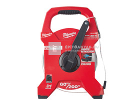 Milwaukee üvegszálas keretes mérőszalag 60 m Milwaukee üvegszálas keretes mérőszalag 60 m