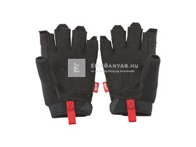 Milwaukee ujjvég nélküli kesztyű XL/10 Milwaukee ujjvég nélküli kesztyű XL/10