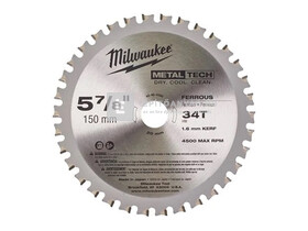 Milwaukee körfűrészlap fémhez 150x20x1,6x34