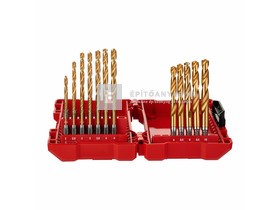 Milwaukee fémfúró shockwave HSS-G TiN 19db - készlet (2-10mm) Milwaukee fémfúró shockwave HSS-G TiN 19db - készlet (2-10mm)