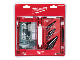 Milwaukee lépcsős fúró 3 db-os készlet Milwaukee lépcsős fúró 3 db-os készlet