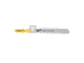 Milwaukee szúrófűrészlap 75/3 mm 5 db Milwaukee szúrófűrészlap 75/3 mm 5 db