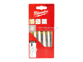 Milwaukee szúrófűrészlap 75/4 mm 5 db Milwaukee szúrófűrészlap 75/4 mm 5 db