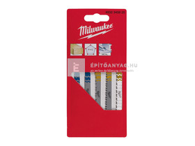 Milwaukee szúrófűrészlap szett 5 db (Fa, PVC, Fém, 4932213116, 4932254061, 4932254063, 4932254064 Milwaukee szúrófűrészlap szett 5 db (Fa, PVC, Fém, 4932213116, 4932254061, 4932254063, 4932254064