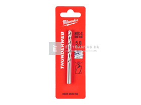 Milwaukee Thunderweb– HSS-G fémfúró DIN 338 – 5,0 mm Milwaukee Thunderweb– HSS-G fémfúró DIN 338 – 5,0 mm