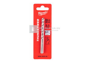 Milwaukee Thunderweb– HSS-G fémfúró DIN 338 – 6,0 mm Milwaukee Thunderweb– HSS-G fémfúró DIN 338 – 6,0 mm