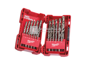 Milwaukee Red Cobalt – HSS-G Co fémfúró – DIN 338 Készlet (25 darab) Milwaukee Red Cobalt – HSS-G Co fémfúró – DIN 338 Készlet (25 darab)