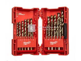 Milwaukee Red Cobalt – HSS-G Co fémfúró – DIN 338 Készlet (25 darab) Milwaukee Red Cobalt – HSS-G Co fémfúró – DIN 338 Készlet (25 darab)