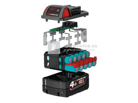 Milwaukee M18B4 REDLITHIUM™-ION akkumulátor 18 V 4,0 AH Milwaukee M18B4 REDLITHIUM™-ION akkumulátor 18 V 4,0 AH