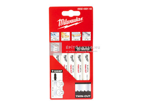 Milwaukee bimetál szúrófűrészlapok 2 fogosztású 91/2,5/1,8 mm (fémhez) 5db Milwaukee bimetál szúrófűrészlapok 2 fogosztású 91/2,5/1,8 mm (fémhez) 5db