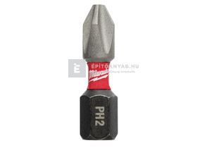 Milwaukee Shockwave bit PH2 25mm-2db Milwaukee Shockwave bit PH2 25mm-2db