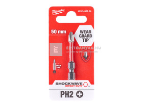 Milwaukee Shockwave bit PH2 50mm Milwaukee Shockwave bit PH2 50mm
