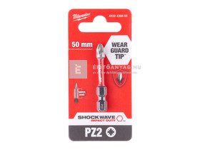 Milwaukee Shockwave bit PZ2 50mm Milwaukee Shockwave bit PZ2 50mm