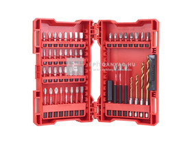 Milwaukee 48 darabos Shockwave fúrócsavarozó készlet Milwaukee 48 darabos Shockwave fúrócsavarozó készlet