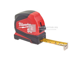 Milwaukee Pro Compact mérőszalag 5 m / 19 mm Milwaukee Pro Compact mérőszalag 5 m / 19 mm