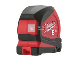 Milwaukee Pro Compact mérőszalag 8 m / 25 mm Milwaukee Pro Compact mérőszalag 8 m / 25 mm