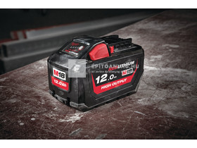 Milwaukee M18HB12 M18 high output akkumulátor 18 V 12,0 AH Milwaukee M18HB12 M18 high output akkumulátor 18 V 12,0 AH