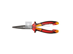 Milwaukee VDE hosszúcsőrű kerek fogó 45° 205 mm Milwaukee VDE hosszúcsőrű kerek fogó 45° 205 mm