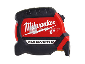 Milwaukee Prémium mágneses mérőszalag 8 m / 27 mm Milwaukee Prémium mágneses mérőszalag 8 m / 27 mm