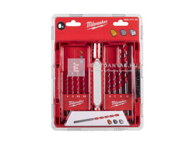 Milwaukee betonfúrószár 3 oldalas befogással 2. Klt. (8 részes) Milwaukee betonfúrószár 3 oldalas befogással 2. Klt. (8 részes)