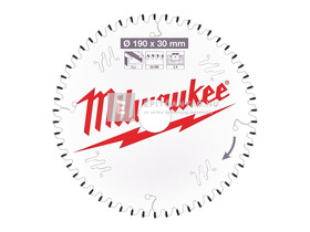 Milwaukee körfűrészlap hordozható gépekhez (alu) 190x30x2.4x54 TF NEG. Milwaukee körfűrészlap hordozható gépekhez (alu) 190x30x2.4x54 TF NEG.