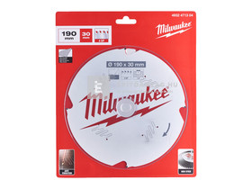 Milwaukee körfűrészlap hordozható gépekhez (Fíber Cement) 190x30x1.8x4 D Milwaukee körfűrészlap hordozható gépekhez (Fíber Cement) 190x30x1.8x4 D