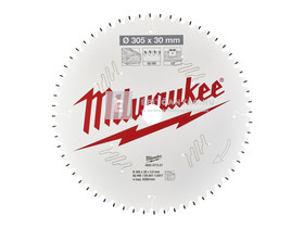 Milwaukee körfűrészlap gérvágókhoz (fához) 305x30x3.0x60 ATB NEG. Milwaukee körfűrészlap gérvágókhoz (fához) 305x30x3.0x60 ATB NEG.